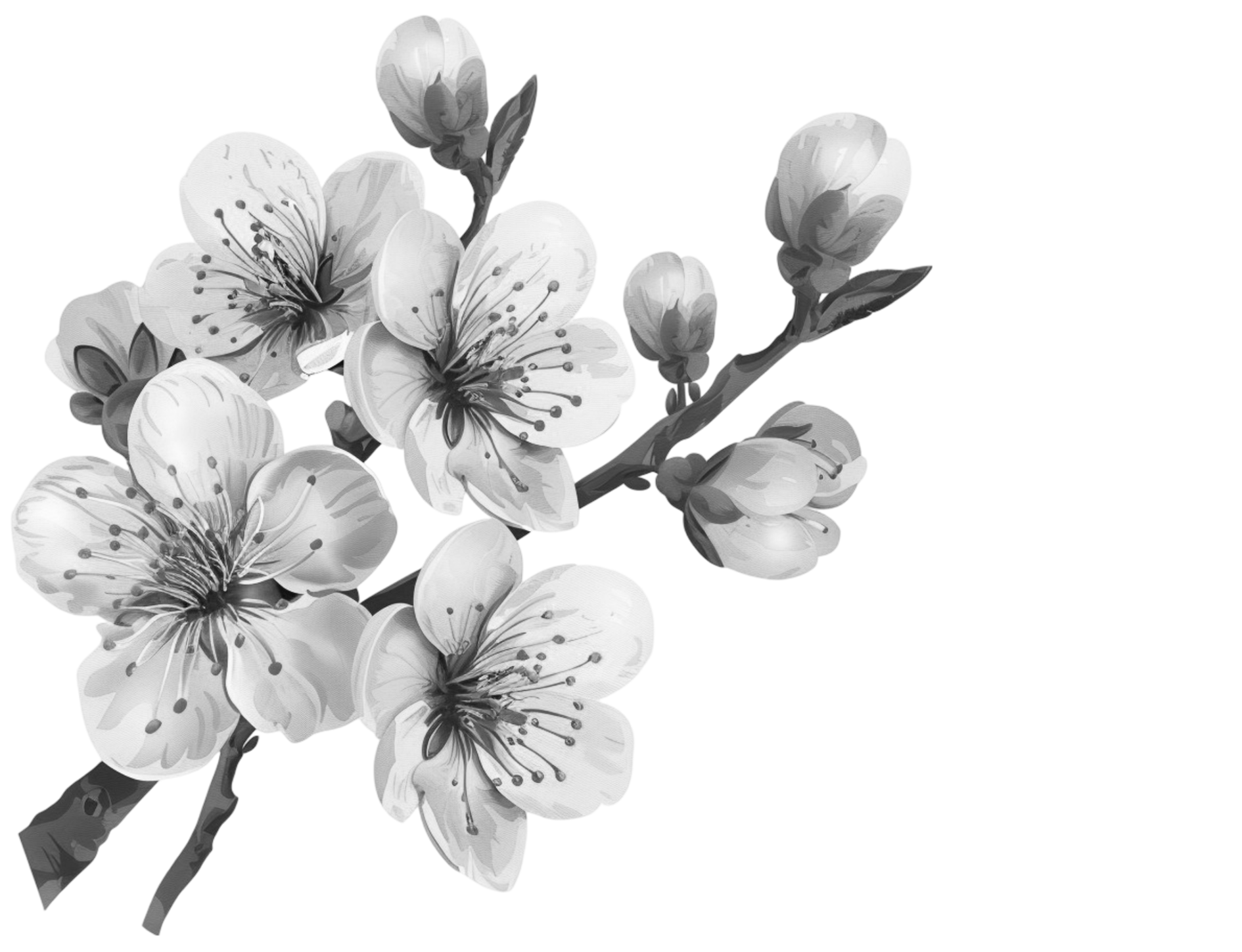 Cherry branch